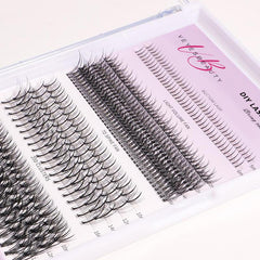 Veyesbeauty Clusters ONE MORE+DIY Lash | Bottom Lash | 7D 20D Cluster Lashes