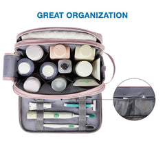 BAGSMART Toiletry Bag, Travel Toiletry OrganizerDopp Kit Water-resistant Bag for