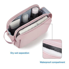 BAGSMART Toiletry Bag, Travel Toiletry OrganizerDopp Kit Water-resistant Bag for