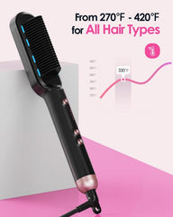 Wavytalk Negative Ion Hair Straightening Brush