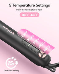 Wavytalk Rotating Curling Iron 1 inch