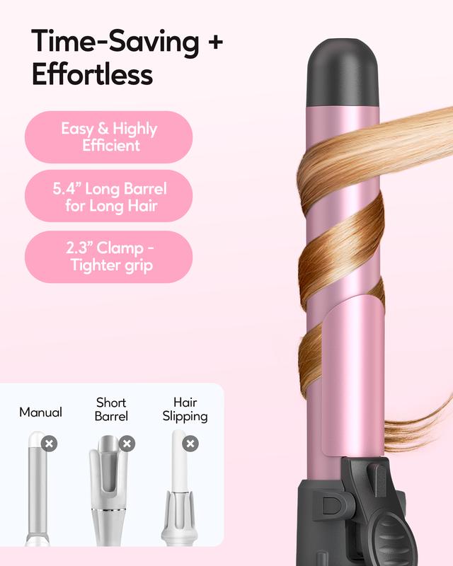 Wavytalk Rotating Curling Iron 1 inch