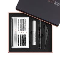 Veyesbeauty LuxeBold Cluster Lashes Kit Invisible Band Lashes Eyelashes