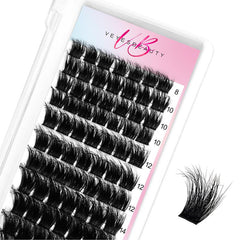 Veyesbeauty 3D Volume Cluster Lashes Eyelashes Makeup