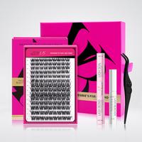 Veyesbeauty 3D Volume Cluster Lashes Eyelashes Makeup