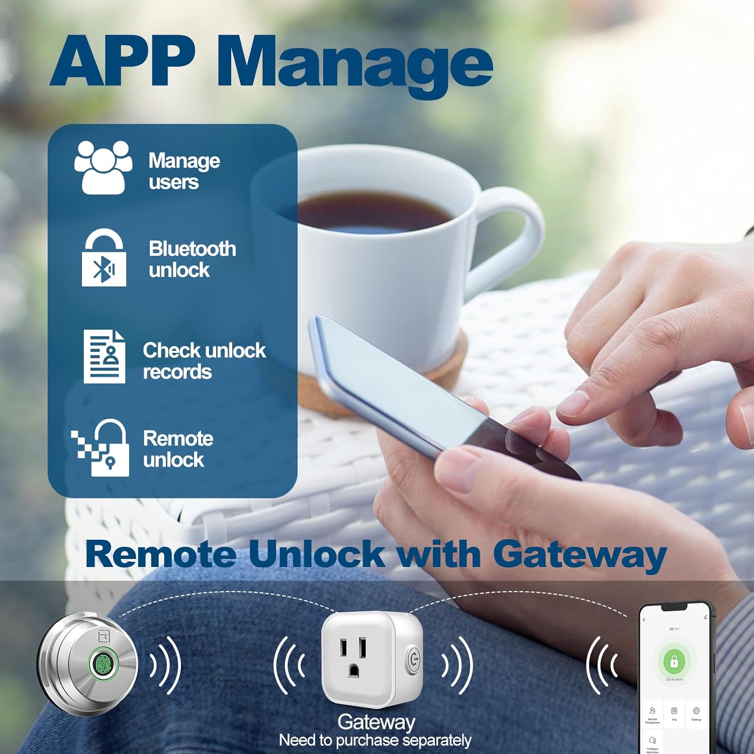 GeekTale Smart Lock Deadbolt