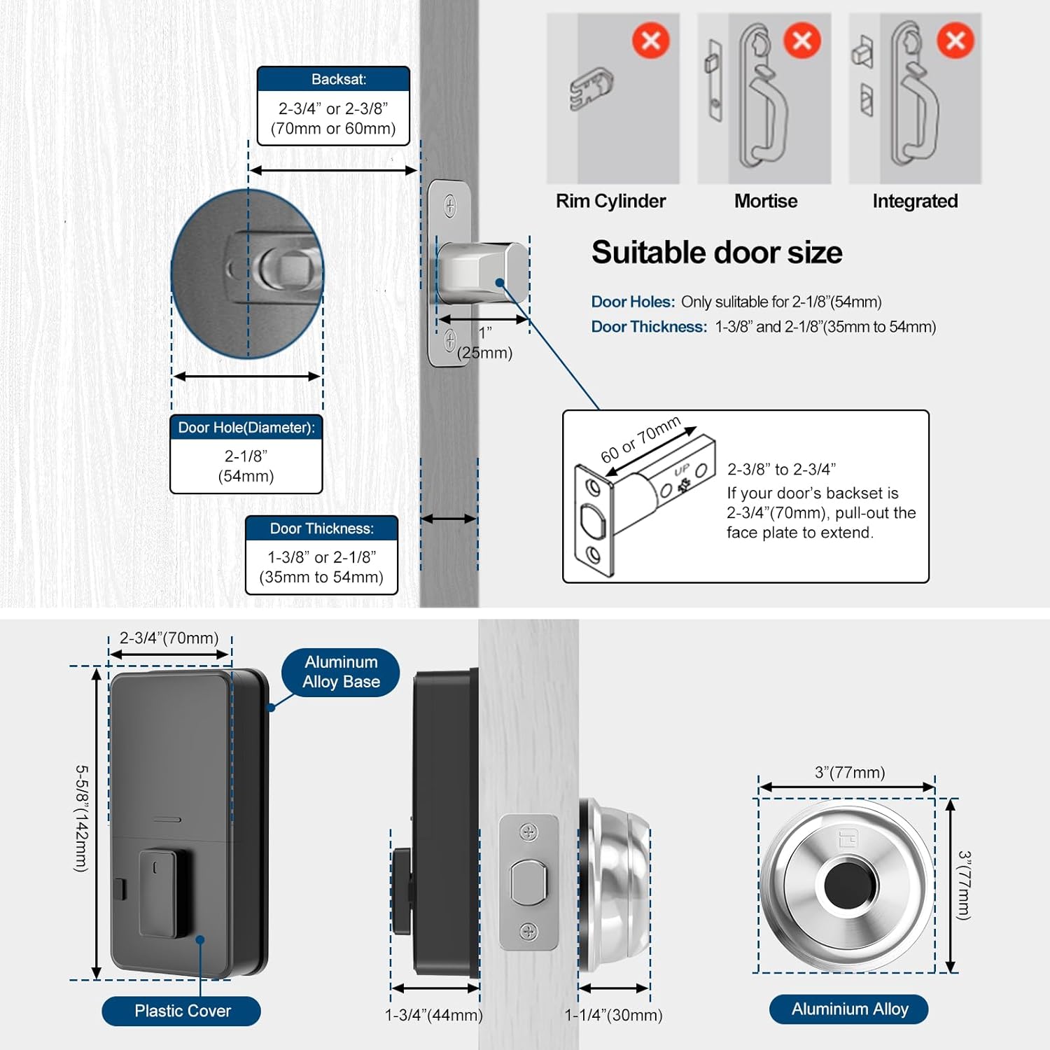 GeekTale Smart Lock Deadbolt